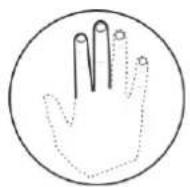 ZKTeco FV350 - Recommended fingers: index finger and middle finger - 1
