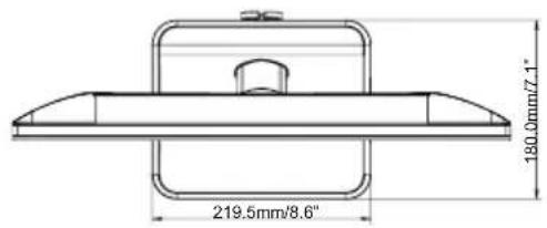 219.5mm/8.6" 180.0mm/7.1"