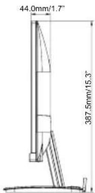44.0mm/1.7" 387.5mm/15.3"