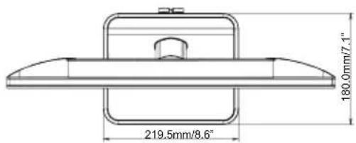 219.5mm/8.6" 180.0mm/7.1"