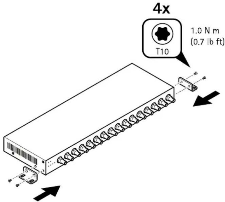 4x 1.0 N m (0.7 lb ft) T10