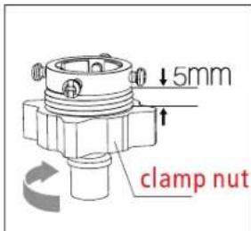 5mm clamp nut