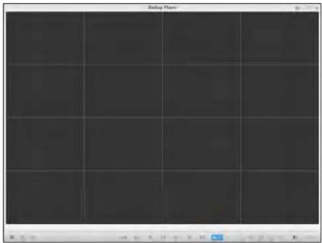 Backup Player Control Panel