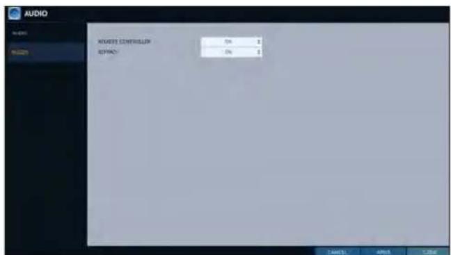 AUDIO NUMBER CONTROLLER REFIN: 0% 1%
