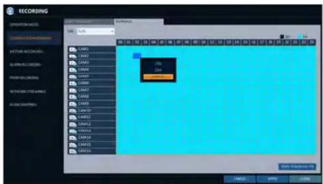 RECORDING OPERATION MODES CMA 0.0% MOTION RECORDS ALPHA 12 CHECKED PRINT RECORDS NETWORK ITEMS AUDIO GRAPHICS CMA1 CMA2 CMA3 CMA4 CMA5 CMA6 CMA7 CMA8 CMA9 CMA10 CMA11 CMA12 CMA13 CMA14 CMA15 CMA16 CMA CMA CMA