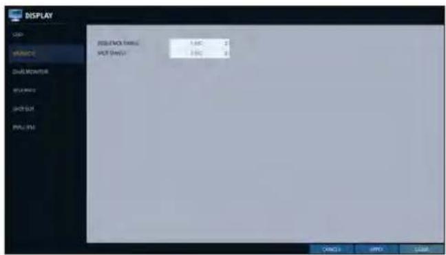 DISPLAY USB/ACK format 1.04C 2 UART format 0.05C 3 CANCEL 1 8MPX 2.0MPX