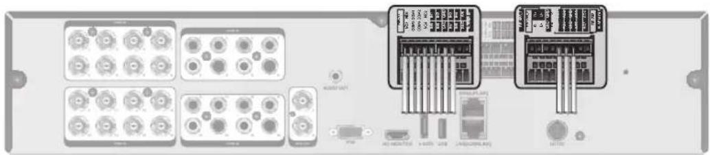 Vitek VT-SHE904 - Alarm I/O Connection - 1