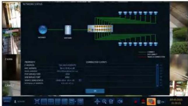 Vitek VT-SHE904 - To check the network status - 1