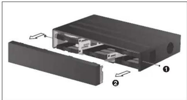 Vitek VT-SHE904 - If installed 5 HDD drives - 1