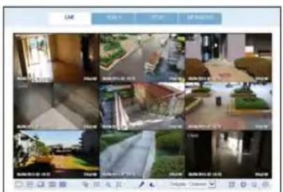 Screenshot of a photo editing interface displaying multiple grayscale images of urban landscapes with Chinese labels.