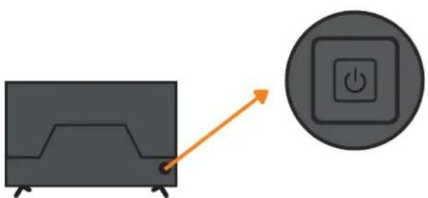 LINSAR LS75UHDNF - Buttons on the TV - 1