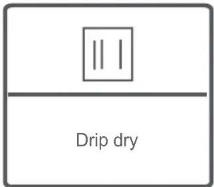 Drip dry
