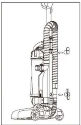 BUSH VUS34AE2BNSLEU - Assembling your vacuum - 6