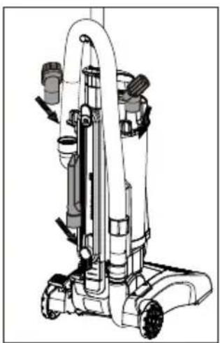 BUSH VUS34AE2BNSLEU - Assembling your vacuum - 7