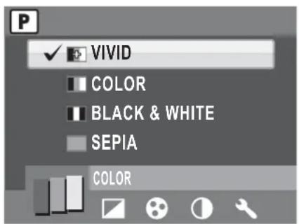 P ✓ VIVID COLOR BLACK & WHITE SEPIA COLOR
