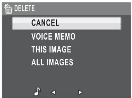 DELETE CANCEL VOICE MEMO THIS IMAGE ALL IMAGES