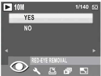 10M YES NO RED-EYE REMOVAL