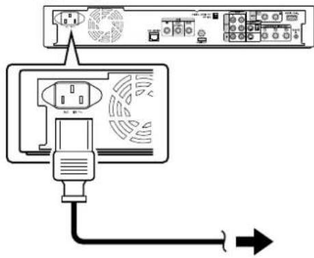 Diagram showing connections between a device and its internal components, with an arrow indicating direction.
