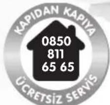 KAPIDAN KAPIYA 0850 811 65 65 ÜCRETSİZ SERVIS