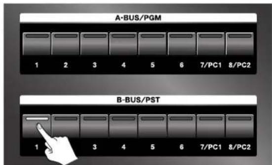 A-BUS/PGM 1 2 3 4 5 6 7/PC1 8/PC2 B-BUS/PST 1 3 4 5 6 7/PC1 8/PC2