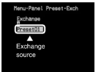 Menu-Panel Preset-Exch Exchange Preset01 Exchange source