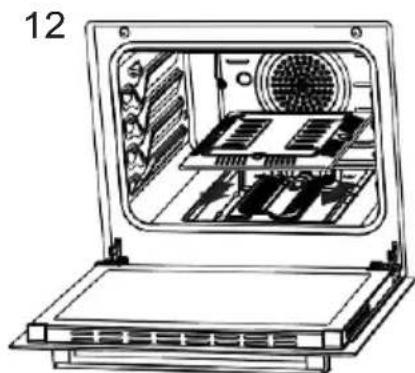 NEVIR NVR-CB3H - Removal of the lower burner: - 3