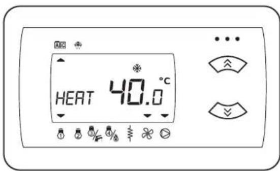 HEAT 40.0 °C