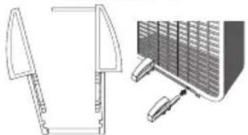 Lasko B20301 - DO NOT OPERATE WITH FEET MISSING. - 1