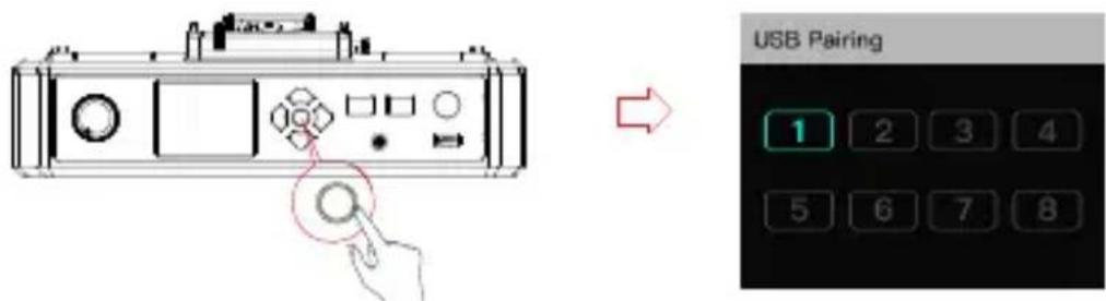 USB Pairing 1 2 3 4 5 6 7 8