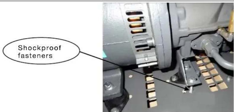 Shockproof fasteners