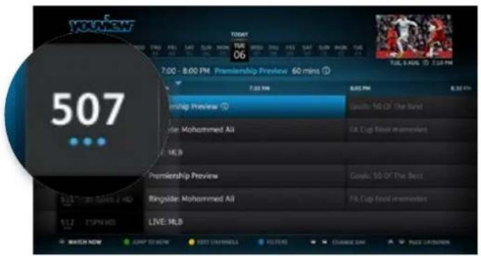 507 TODAY TUE 06 7:00 - 8:00 PM, Premiership Preview 60 mins 7:00 PM 8:00 PM 8:30 PM Premiership Preview Gawa: 50 OF The Band Ringsoder Mohammed Ali FA Cup Breakmemorling LIVE: MLB Premiership Preview Gawa: 50 OF The Best Ringolder Mohammed Ali FA Cup Breakmemorling LIVE: MLB