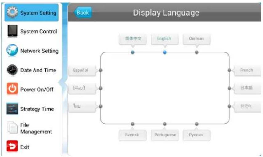 Allsee PF22HD6 - Display Language - 1