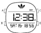 ADIDAS Duramo ADP3268 - ALARM SETTING - 3