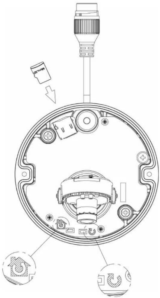 Technical diagram of a device's internal components with labeled parts and a 3D printer icon