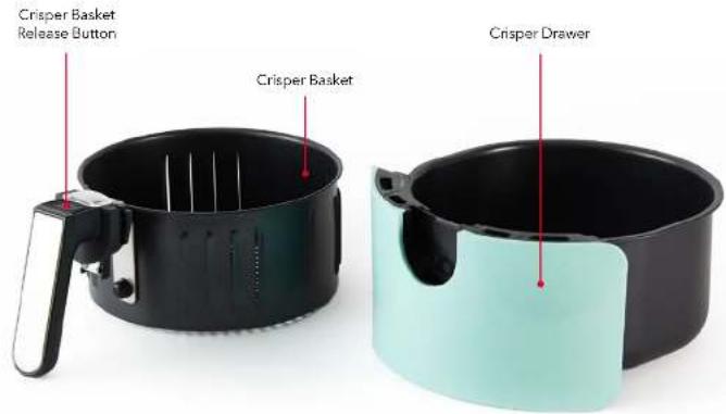 Crisper Basket Release Button Crisper Basket Crisper Drawer