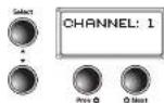 Kurzweil CGP220 - MIDI Channel - 1