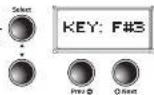 Kurzweil CGP220 - Changing Split Key - 1