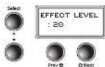 Kurzweil CGP220 - Effect Level - 1