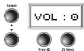 Kurzweil CGP220 - Volume Balance - 1