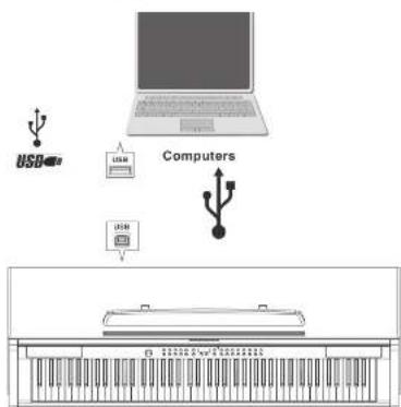 Kurzweil CGP220 - USB MIDI Connection - 1