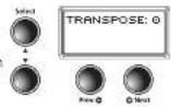Kurzweil CGP220 - Transpose - 1