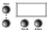 Kurzweil CGP220 - Layer Mode Navigation Buttons - 1