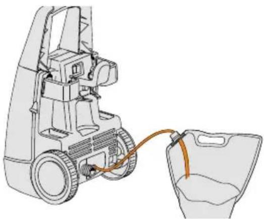 VAX Power 2 VPW3B - Using solution with your pressure washer - 2