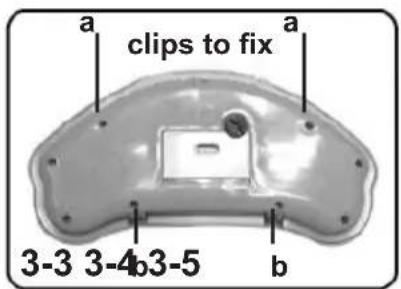 a clips to fix a 3-3 3-4b3-5 b