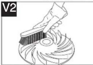 FLYMO Ultra Glide - Storing the lawnmower - 2