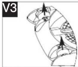 FLYMO Ultra Glide - Storing the lawnmower - 3