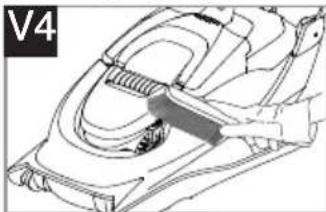FLYMO Ultra Glide - Storing the lawnmower - 4