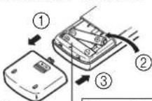 MITSUBISHI PEA-M100GAA - Battery installation/replacement - 1