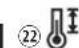 MITSUBISHI PEA-M100GAA - ⑪ Room temperature (See the Installation Manual.) - 12