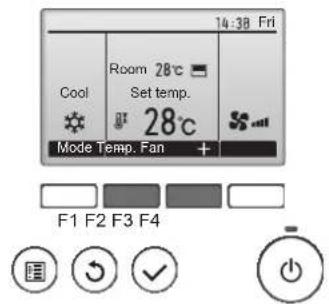 MITSUBISHI PEA-M100GAA - For wired remote controller - 1